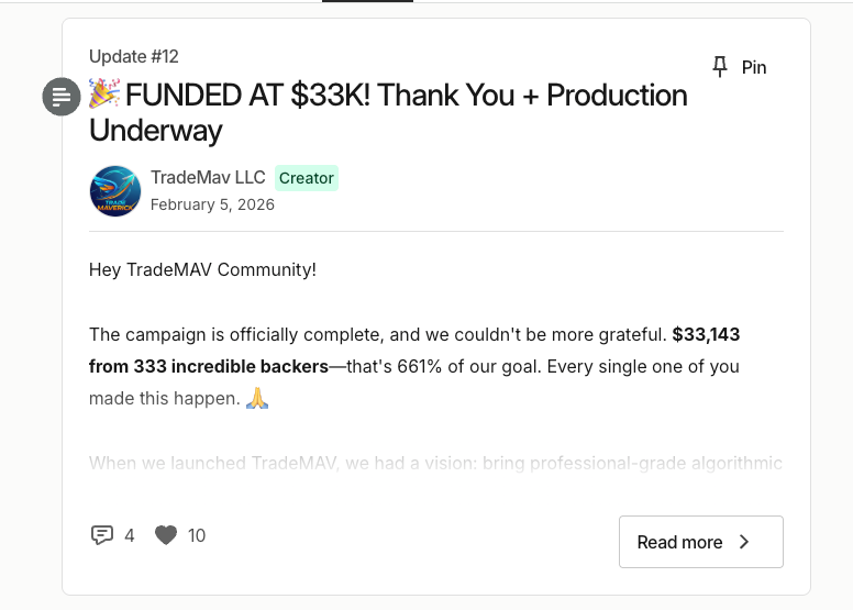 TradeMAV Campaign